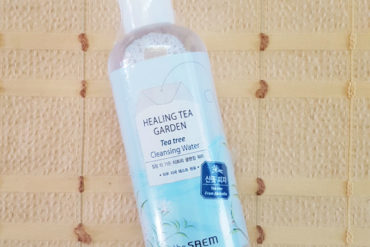 the Saem Healing Tea Garden Cleansing Water review via stylevanity.com