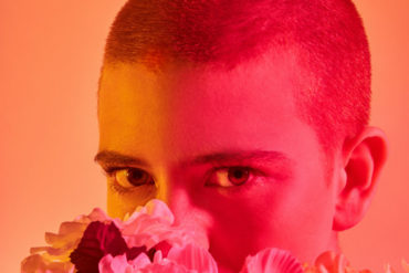 natural beauty woman non-binary flowers