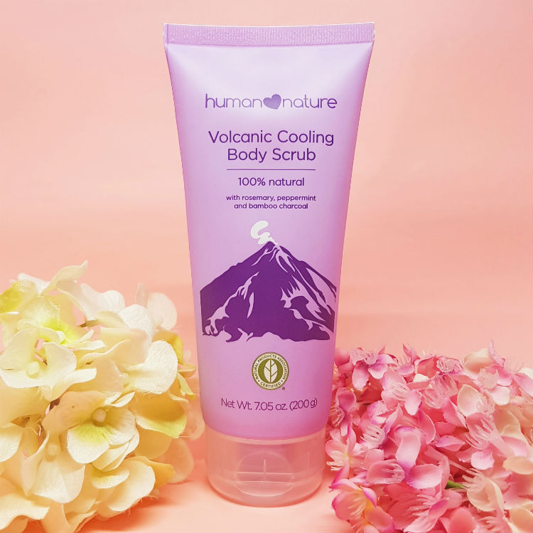 Human Nature Volcanic Cooling Body Scrub Review Style Vanity