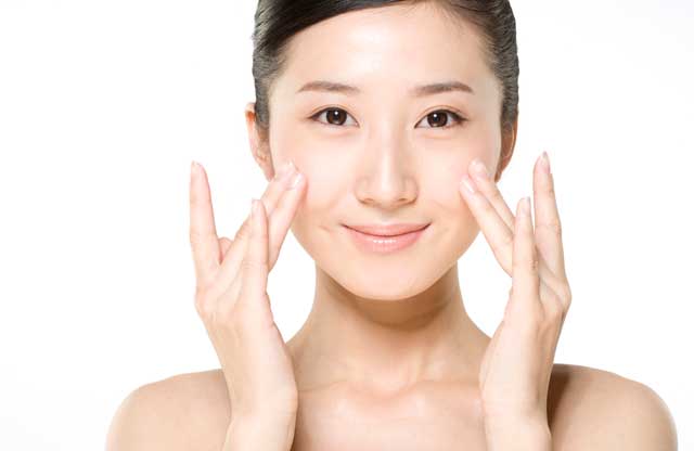 asian woman skincare beauty