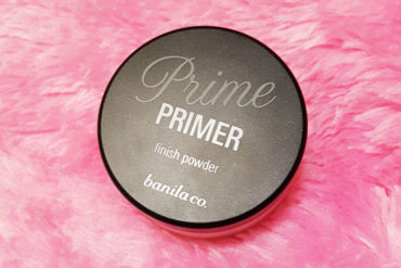 banila co. prime primer finish powder review