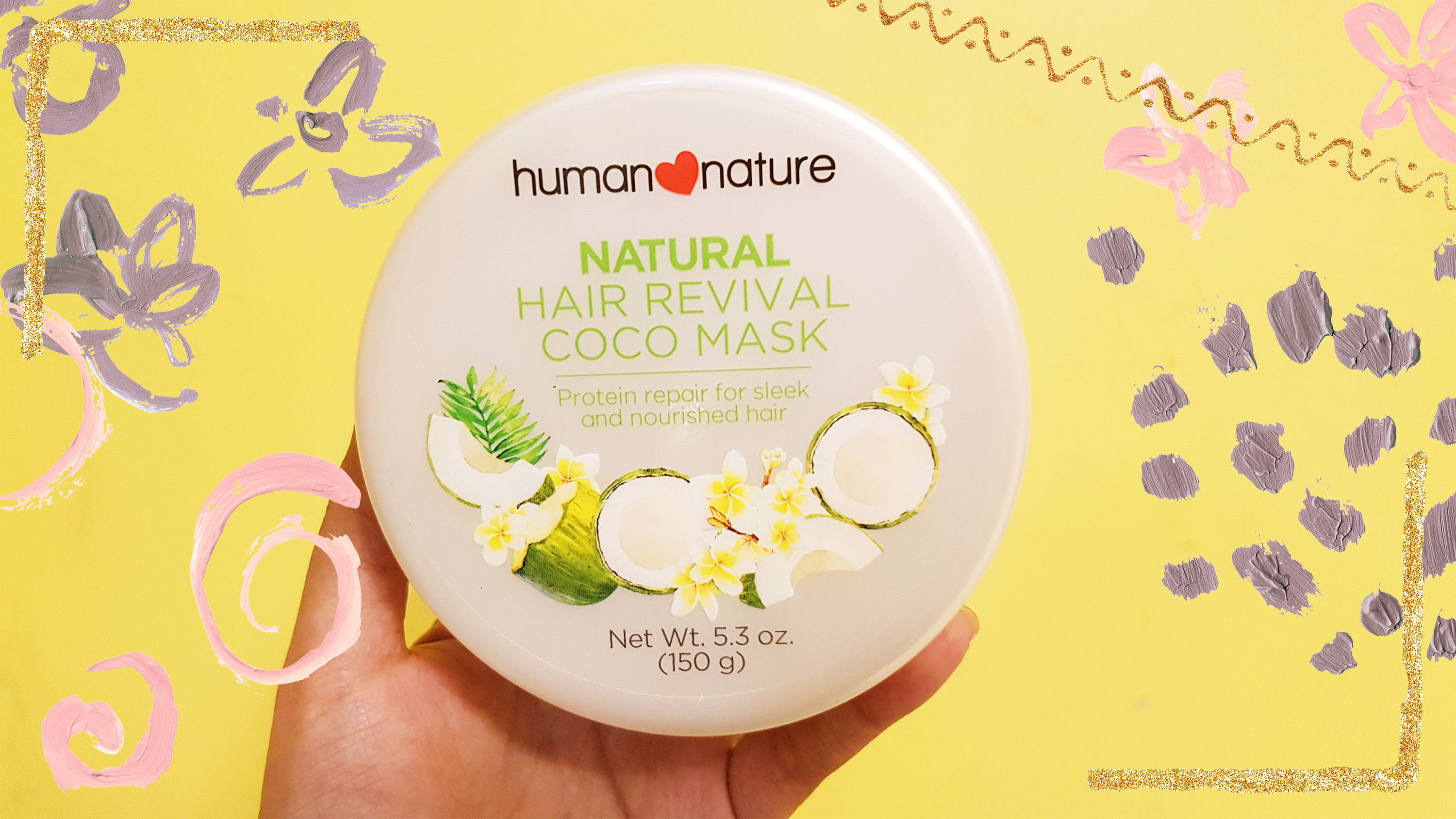 human nature natural hair revival coco mask review