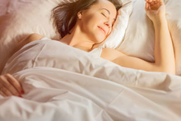 benefits of good night sleep woman