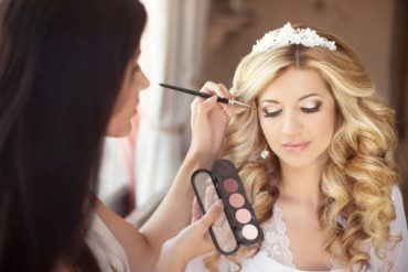 diy bridal makeup wedding