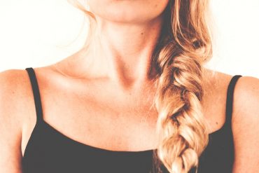 neck skincare braid hair
