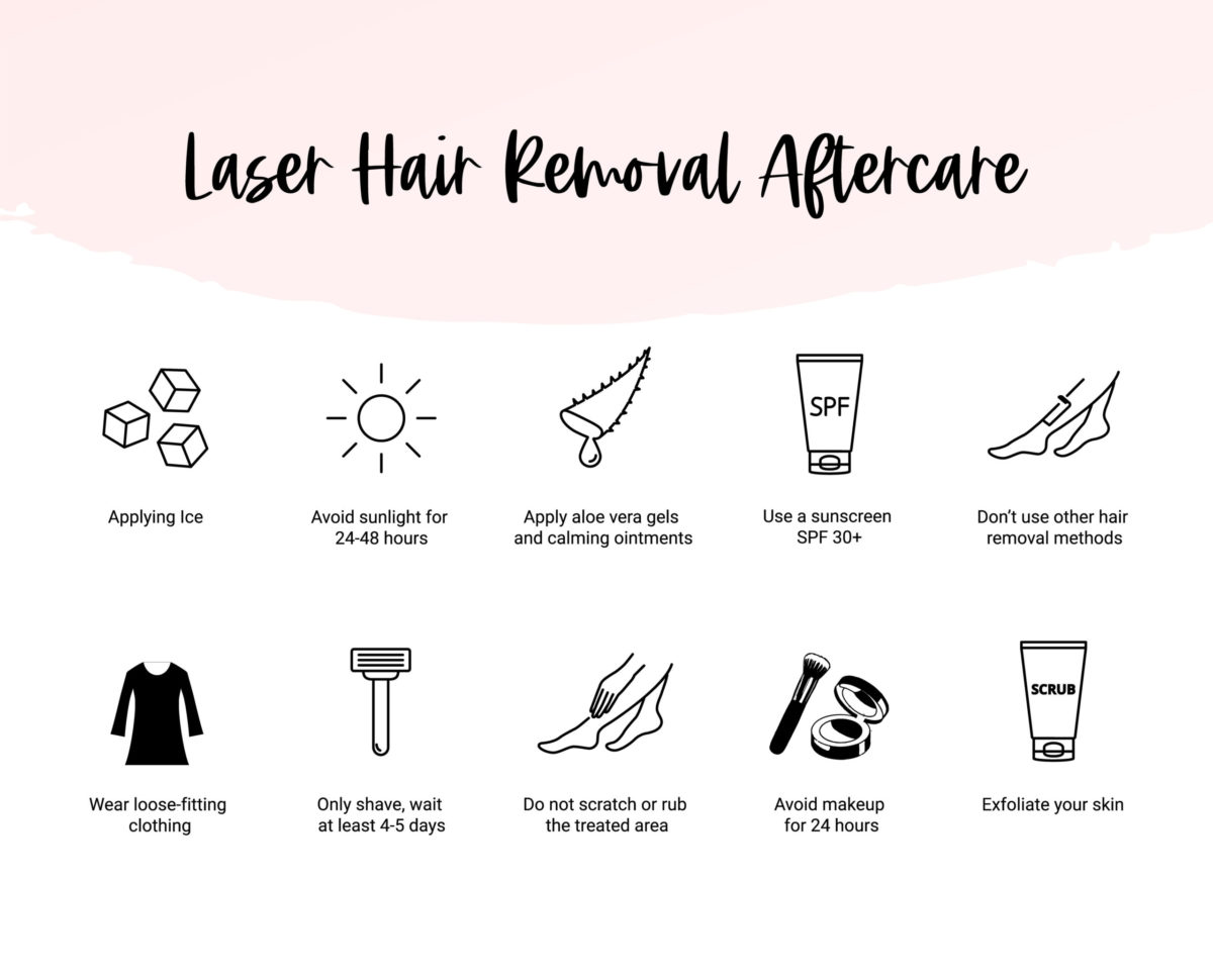 12 Things To Do Before And After Laser Hair Removal Style Vanity