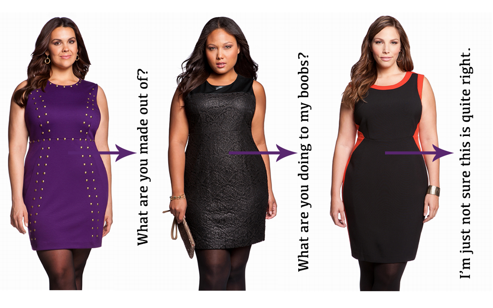 Dress for curvy hourglass sale