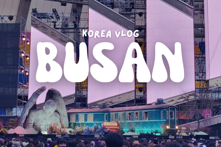 korea vlog i won a ticket to the bts concert in busan - alyssa martinez