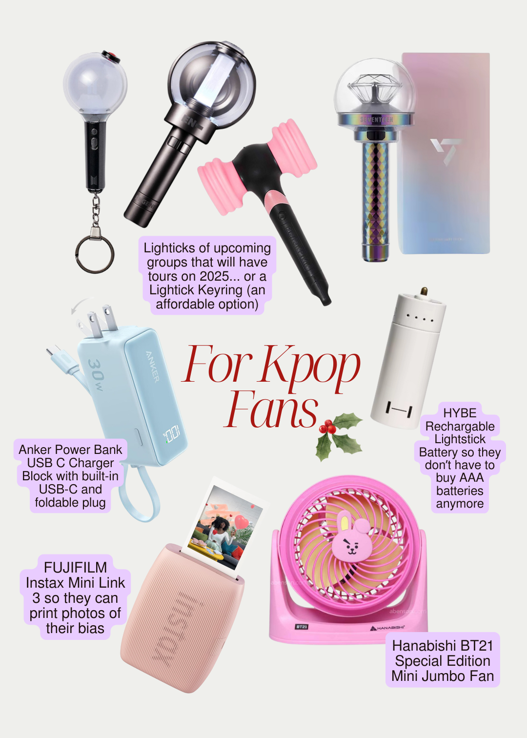 christmas gift ideas for kpop stans