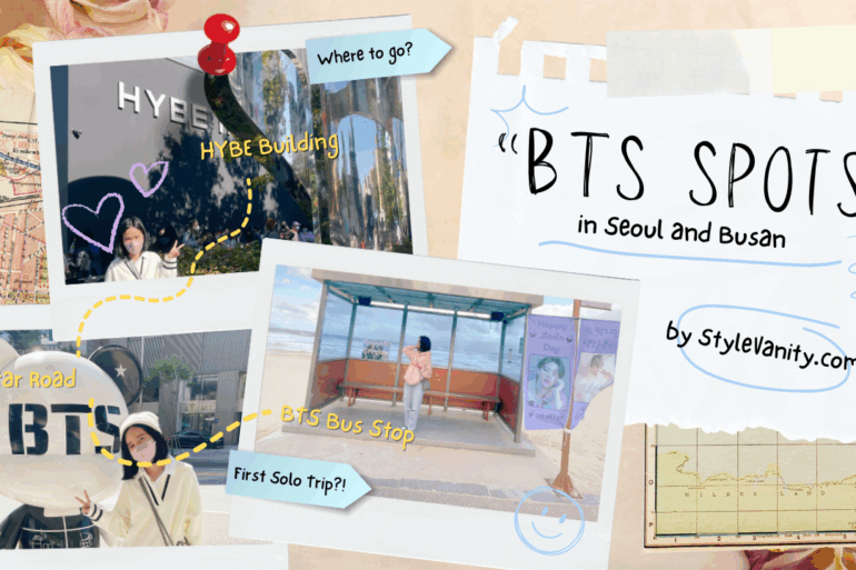 bts spots in seoul and busan