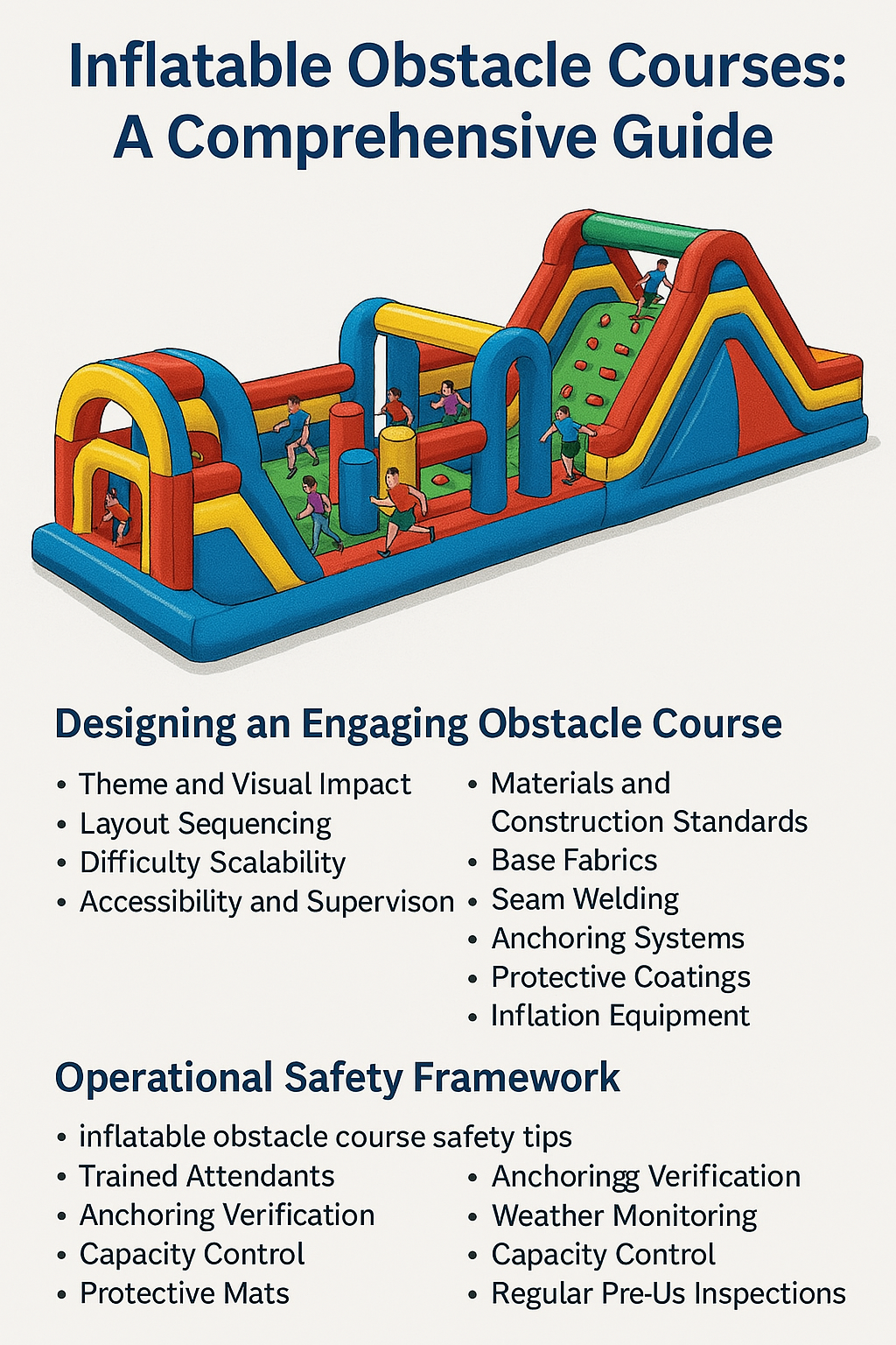 inflatable obstacle courses